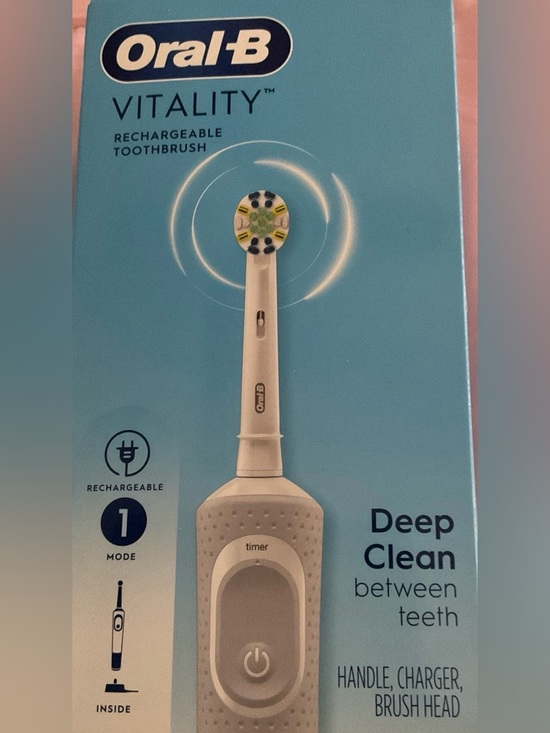 Oral-B Other - Oral-B Vitality Rechargeable Toothbrush — White. New in sealed package